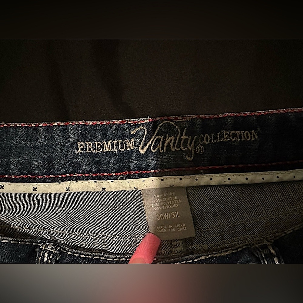 Premium vanity low rise jeans